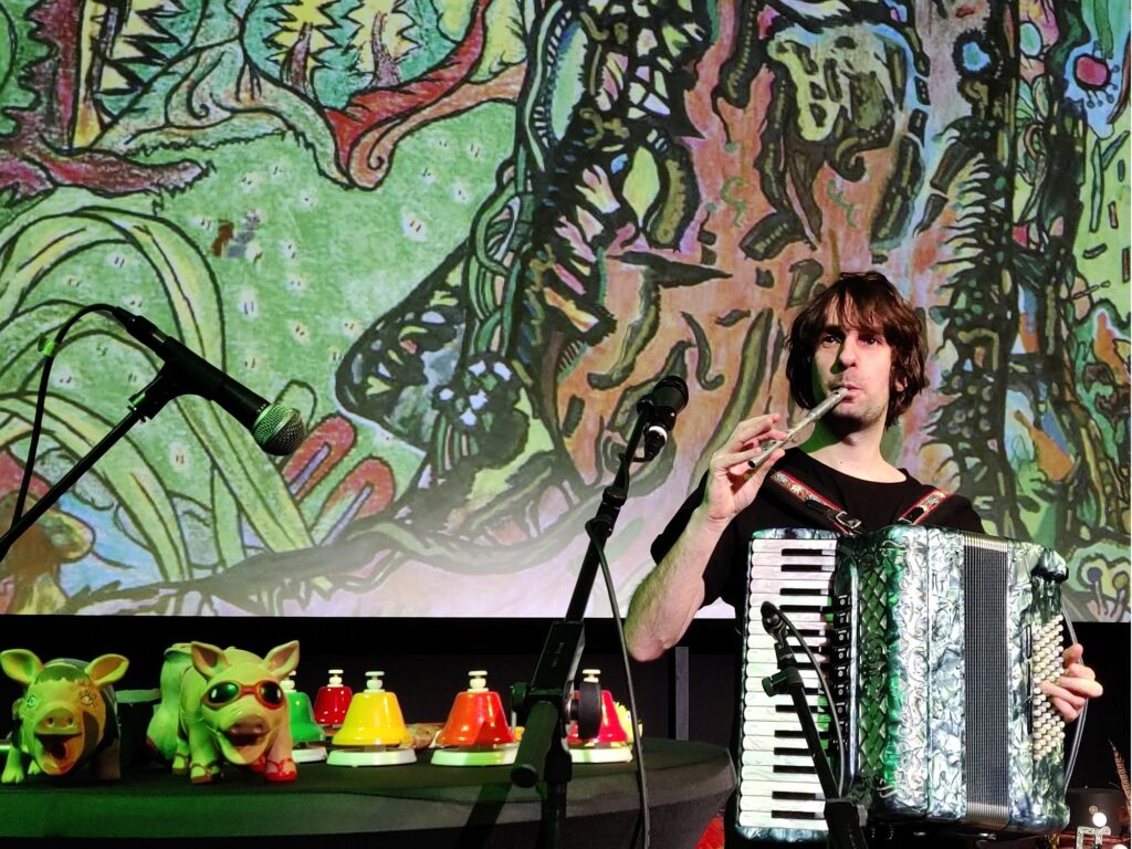 Musical Jack-of-all-trades Luuk Lenders in Petten